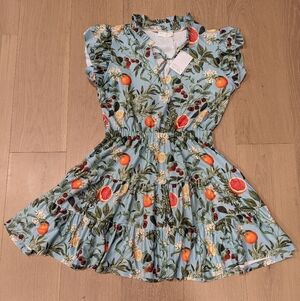 Thistle print dress